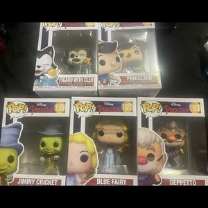 Pinocchio Funko Pop Lot of 5